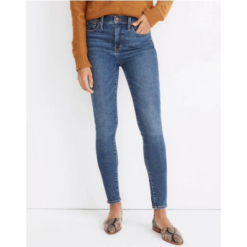 MADEWELL Blue 10" High-Rise Skinny Jeans #44 Size 14W
